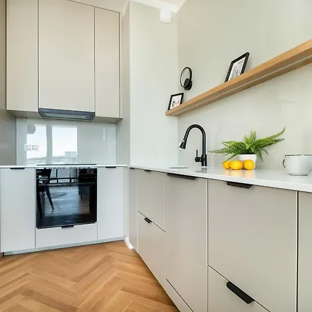 Air Conditioned In With Parking And Bathtub By Renters ורשה